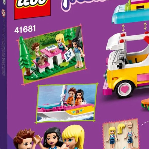 Lego Brand New Friends Camper Van and Sailboat 41681 Building Kit - Picture 5 of 13